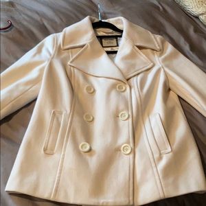 White Pea Coat